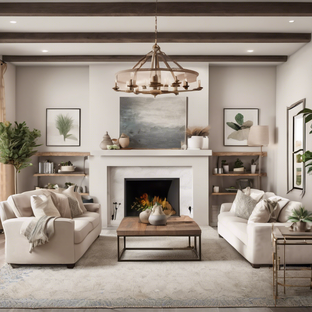 A photo of a beautifully decorated living room with a pleasant aroma in la quinta - airbnb scent tips