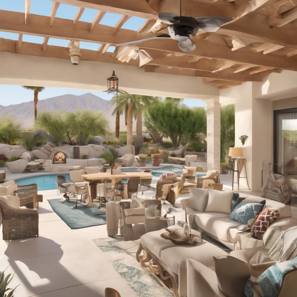 A snowbird season crowd gathering in indio - airbnb cleaning hacks by Poppy House Cleaning