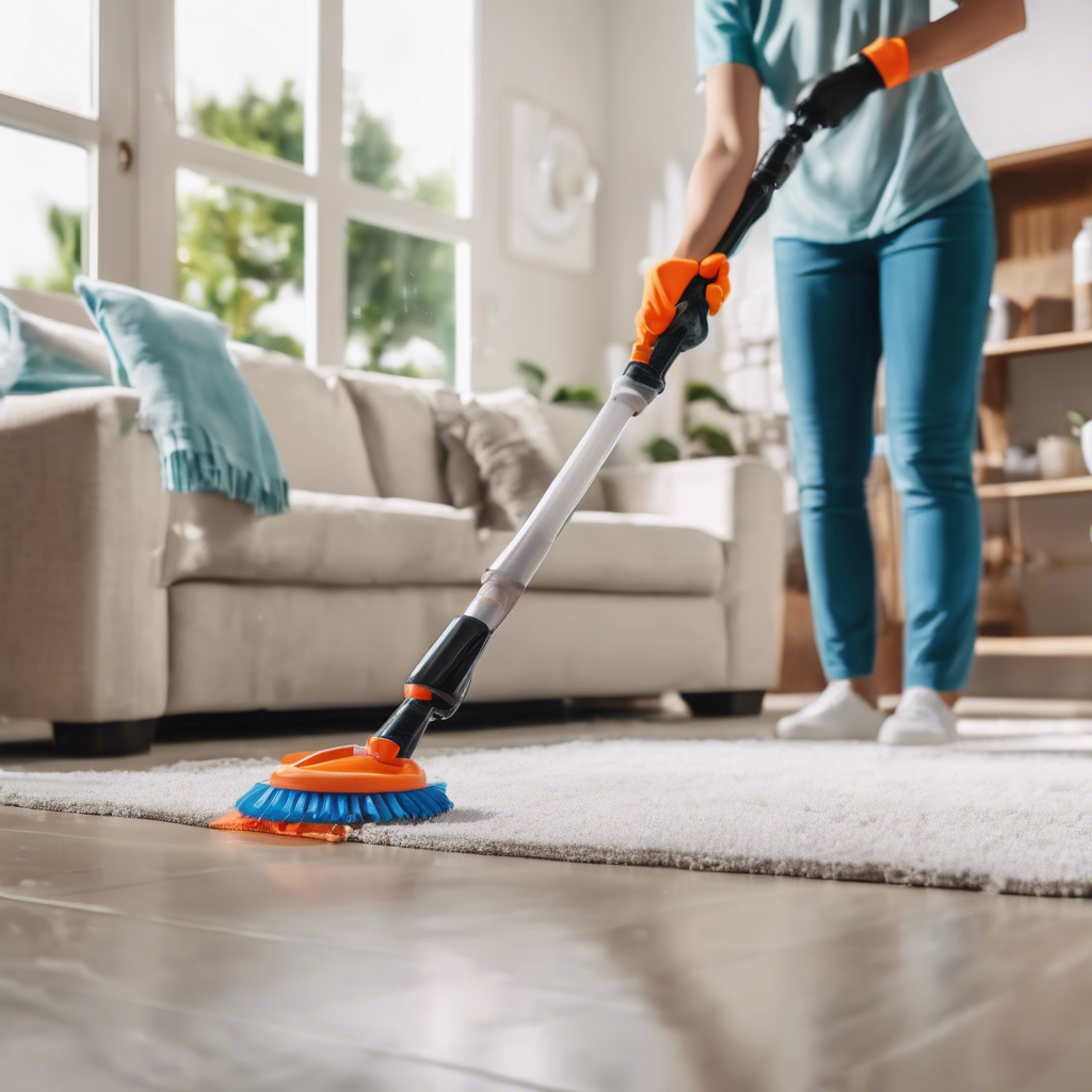 A multi-purpose cleaning product being used on multiple surfaces in indio - airbnb cleaning hacks by Poppy House Cleaning