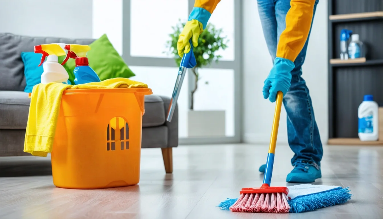 Clean and organized kitchen with spotless countertops and appliances in Palm Desert - house cleaning palm desert